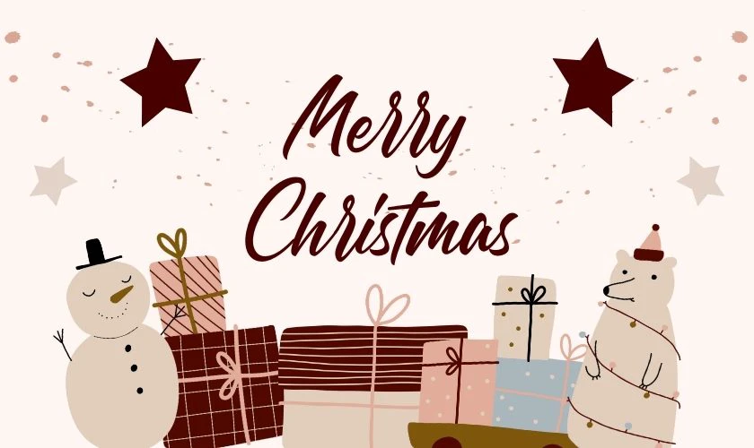 Mẫu phông chữ cho Noel
