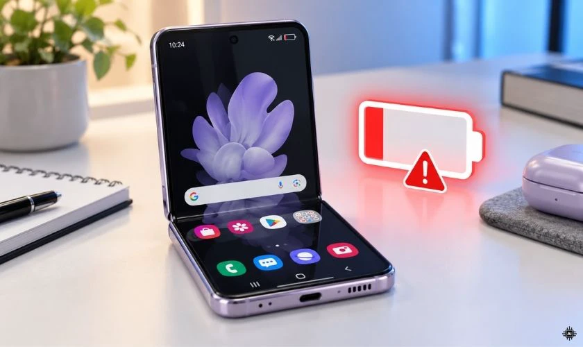 Nguyên nhân khiến Z Flip tắt nguồn khi gập