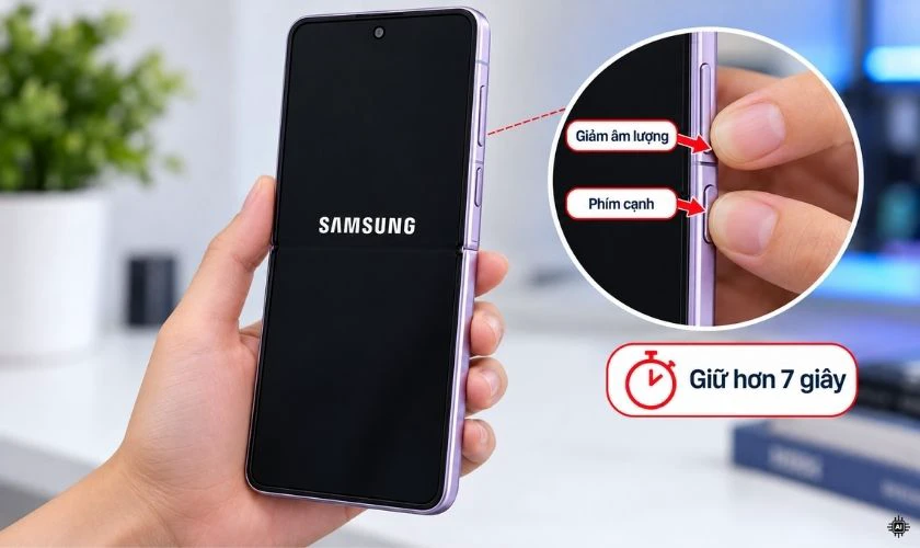 Khởi động lại điện thoại một lần
