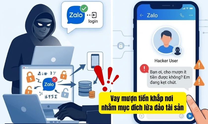Zalo bị hack là gì?