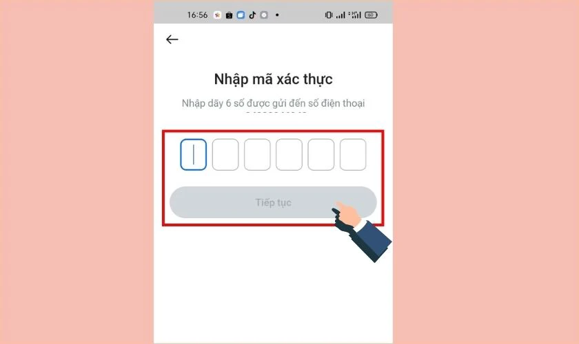 Lấy lại tài khoản Zalo bị hack bằng mã SMS