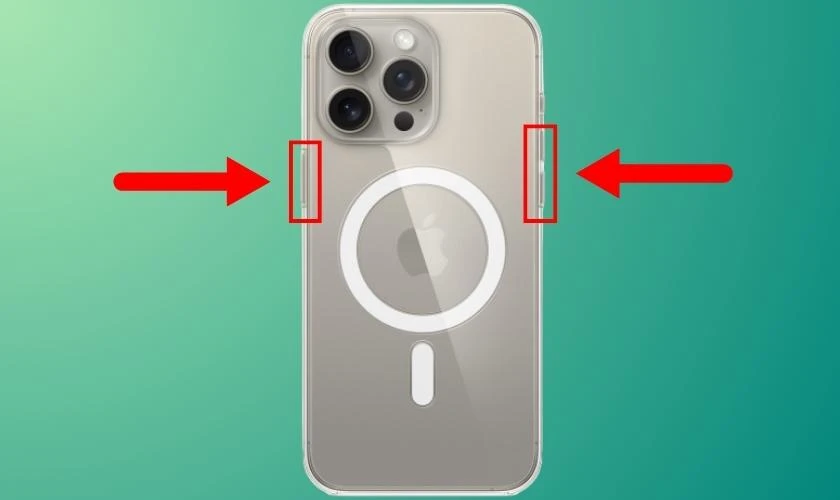 Nhấn v&agrave; giữ đồng thời ph&iacute;m Side v&agrave; một ph&iacute;m tăng hoặc giảm &acirc;m lượng
