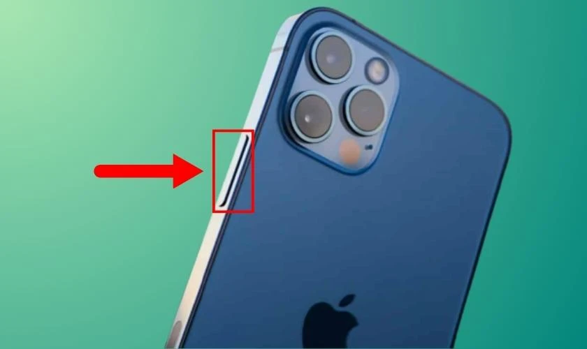Nhấn v&agrave; giữ n&uacute;t Side cho đến khi logo Apple xuất hiện để mở nguồn