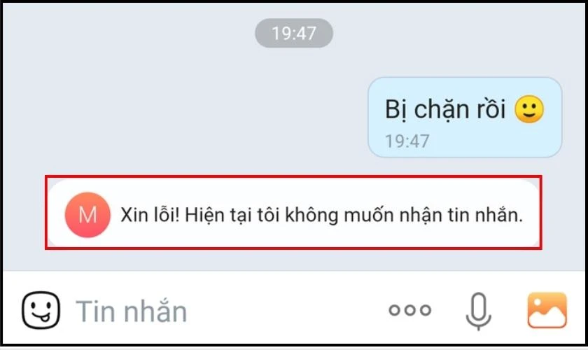 Kiểm tra xem bạn c&oacute; bị người đ&oacute; chặn hay kh&ocirc;ng