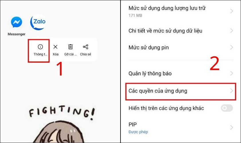Sửa lỗi tìm quanh đây Zalo trên điện thoại Android