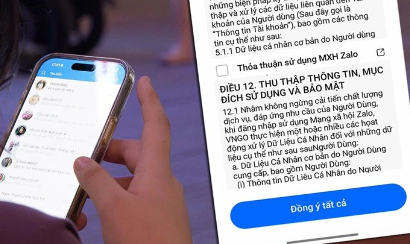 Zalo thu thập dữ liệu người dùng là gì? Zalo thu thập dữ liệu người dùng là việc ứng dụng ghi nhận thông tin cá nhân, hành vi sử dụng và dữ liệu kỹ thuật để vận hành dịch vụ