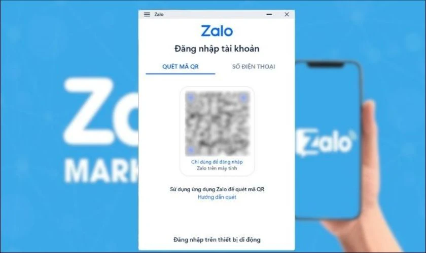 Zalo Web đăng nhập 2026