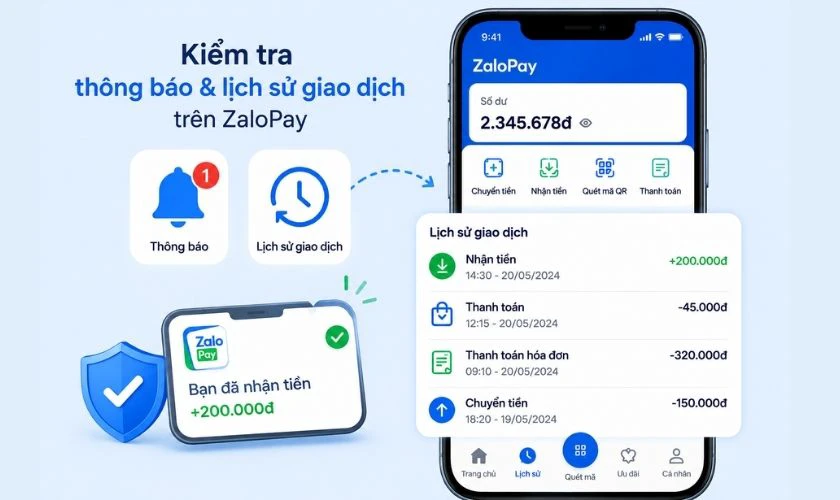 Những lưu ý khi sử dụng ZaloPay