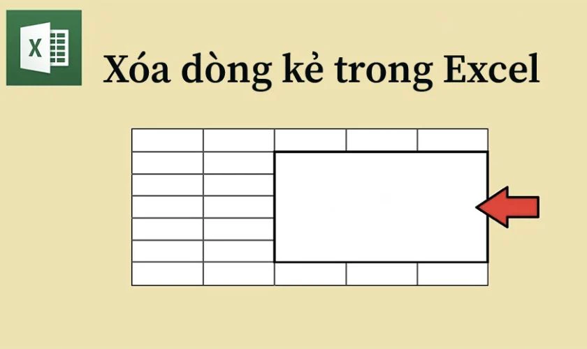 L&yacute; do n&ecirc;n x&oacute;a d&ograve;ng kẻ trong Excel 