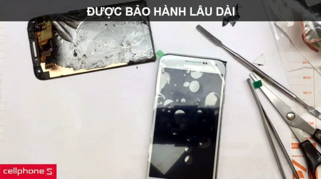 Thay k&iacute;nh Galaxy E5 tại Điện Thoại Vui sẽ được bảo h&agrave;nh l&acirc;u d&agrave;i