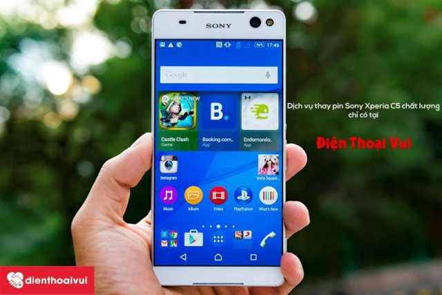 Thay pin Xperia tại Điện Thoại Vui để được hưởng bảo h&agrave;nh tốt