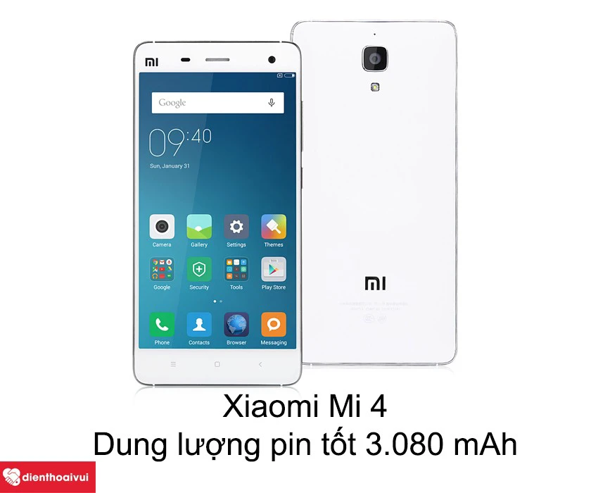 dung luong pin mi dong 4 thuc te la bao nhieu mah