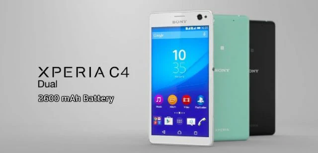 Sony Xperia C4 sở hữu vi&ecirc;n pin 3600 mAh