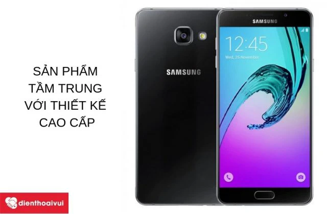 Samsung Galaxy A7 2016 với sự n&acirc;ng cấp nhẹ so với bản 2015