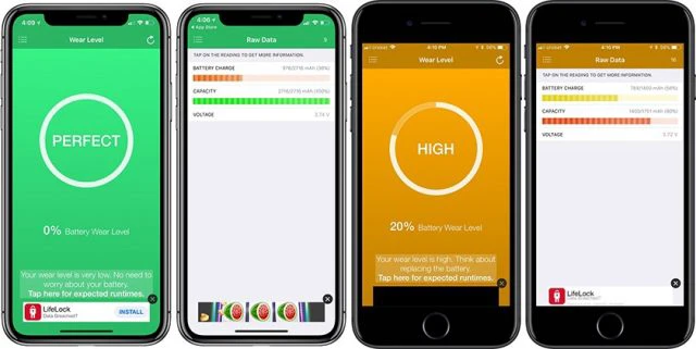 Kiểm tra độ chai pin bằng ứng dụng Battery Life