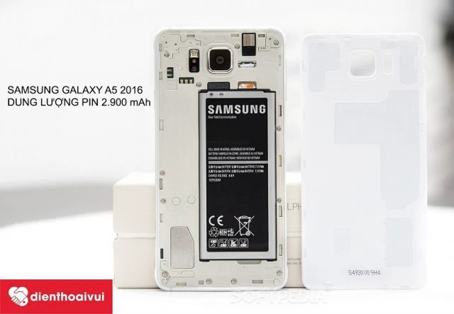 Galaxy A6 sở hữu vi&ecirc;n pin 2.900 mAh