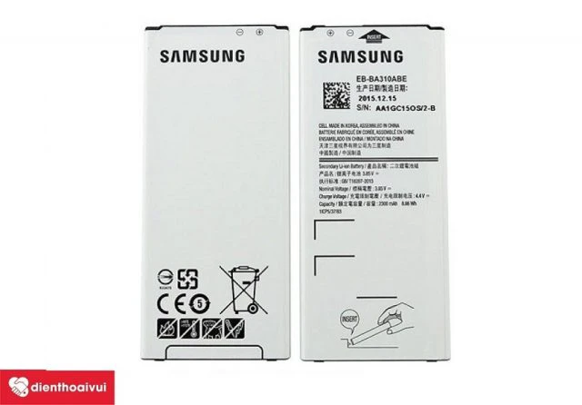 Thay pin Samsung Galaxy A5 2016