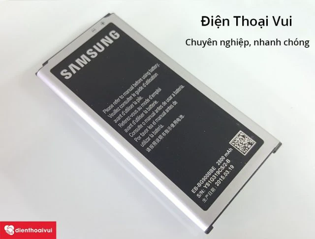 Thay pin Galaxy S5 gi&aacute; rẻ lấy ngay tại Điện Thoại Vui