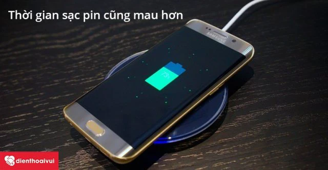 Sạc pin nhanh hơn l&agrave; dấu hiệu của sự chai pin