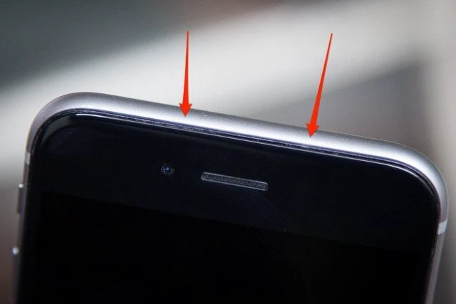 Kinh nghiệm sửa chữa iphone bị hở màn hình, hở viền, hở sáng, bung keo, vênh