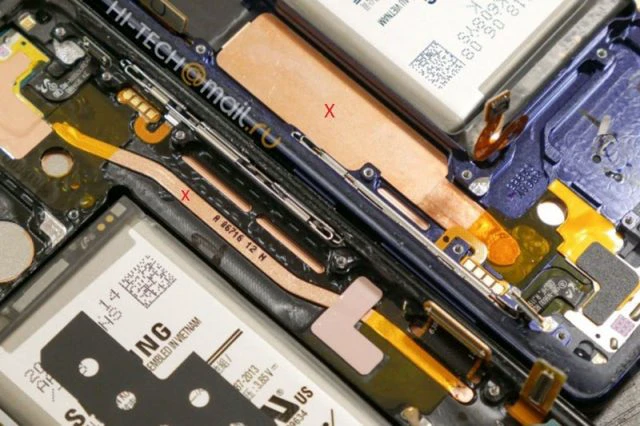 Hệ thống tản nhiệt nước mới tăng khả năng làm mát cho Samsung Galaxy Note 9
