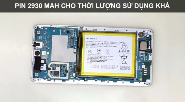 Sony trang bị cho Xperia C5 Ultra vi&ecirc;n pin c&oacute; dung lượng 2930 mAh