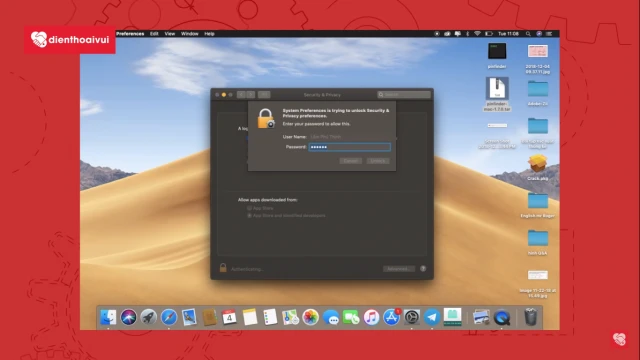 sử dụng Pinfinder lấy lại mật khẩu giới hạn ios 12