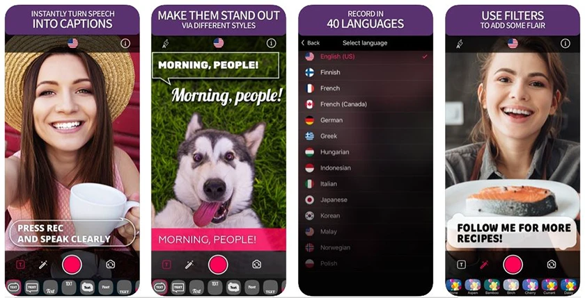 Clipomatic - Text on videos (app chỉnh video ios)