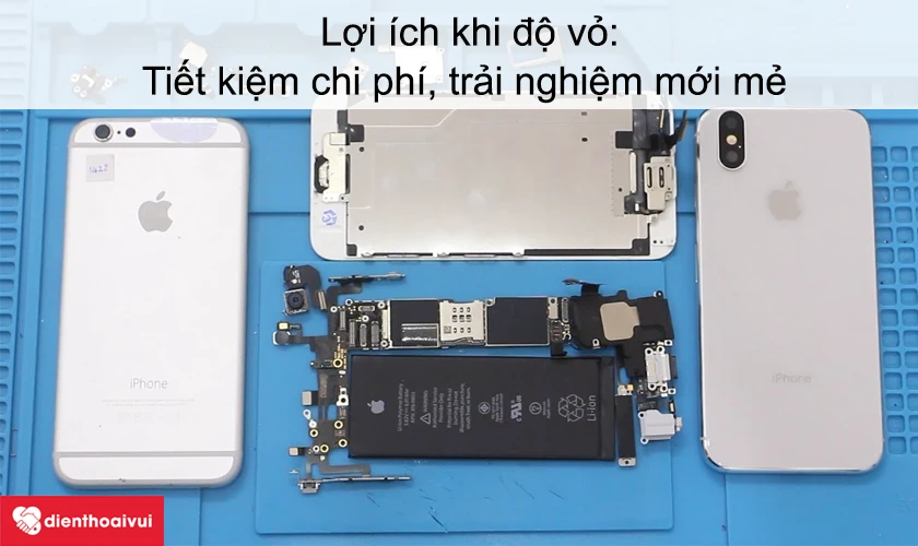 Lợi ích và rủi ro khi đi độ vỏ iPhone