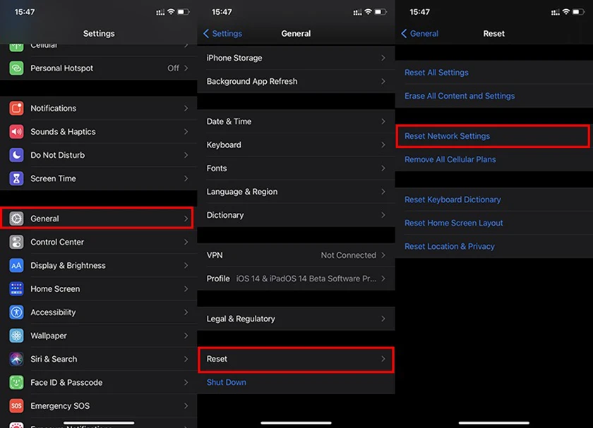iphone bắt wifi yếu