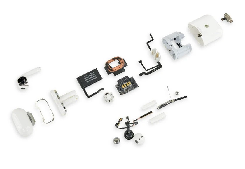 c&aacute;c chi tiết b&ecirc;n trong tai nghe AirPods 2