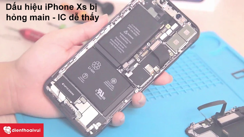 sửa main ic nguồn iphone xs