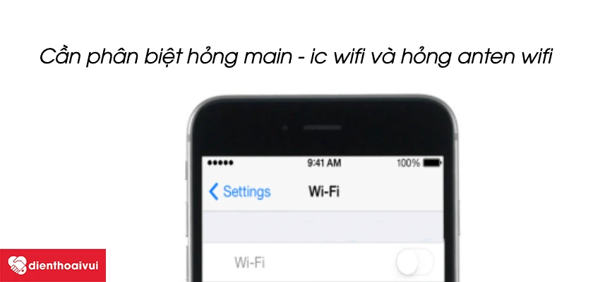 sửa main ic wifi iphone 7
