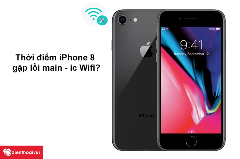 sửa main ic wifi iphone 8