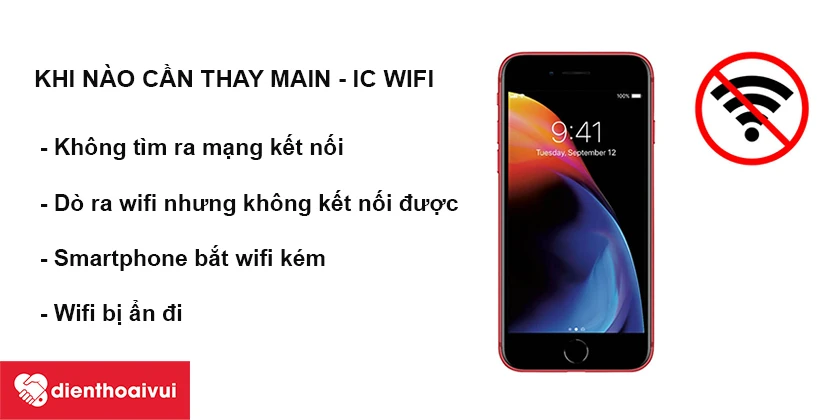 sửa main ic wifi iphone 8 plus