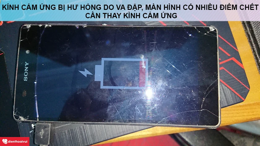 Nguy&ecirc;n nh&acirc;n hỏng k&iacute;nh cảm ứng