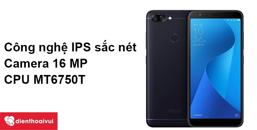 C&ocirc;ng nghệ IPS hiển thị sắc n&eacute;t, CPU MT6750T cho t&ocirc;́c đ&ocirc;̣ xử lý cực nhanh