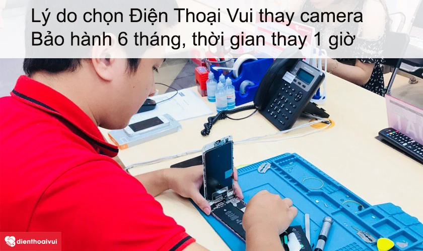 Dịch vụ thay camera sau Galaxy Note 5 chính hãng, chuyên nghiệp tại Điện Thoại Vui