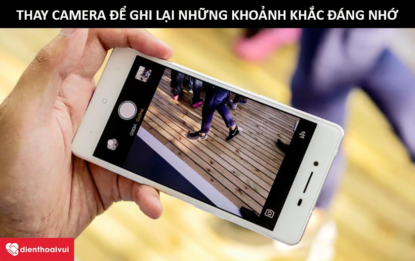 Tại sao n&ecirc;n thay camera sau Oppo R7?