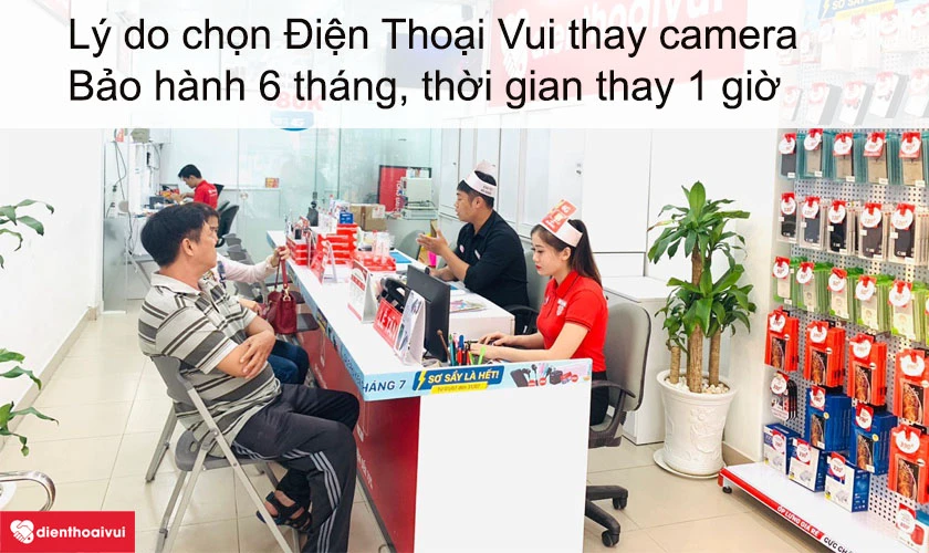 Dịch vụ thay camera sau Redmi Note giá rẻ lấy ngay tại Điện Thoại Vui