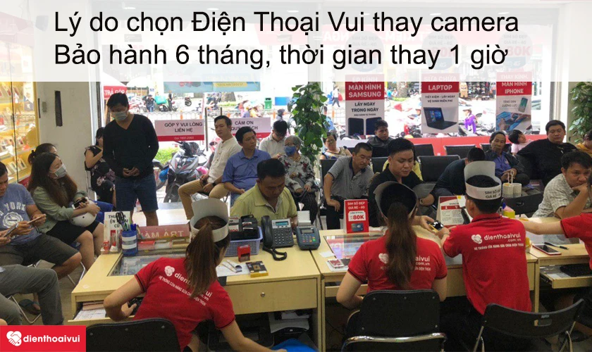 Dịch vụ thay camera sau Redmi 4 Prime giá rẻ lấy ngay tại Điện Thoại Vui