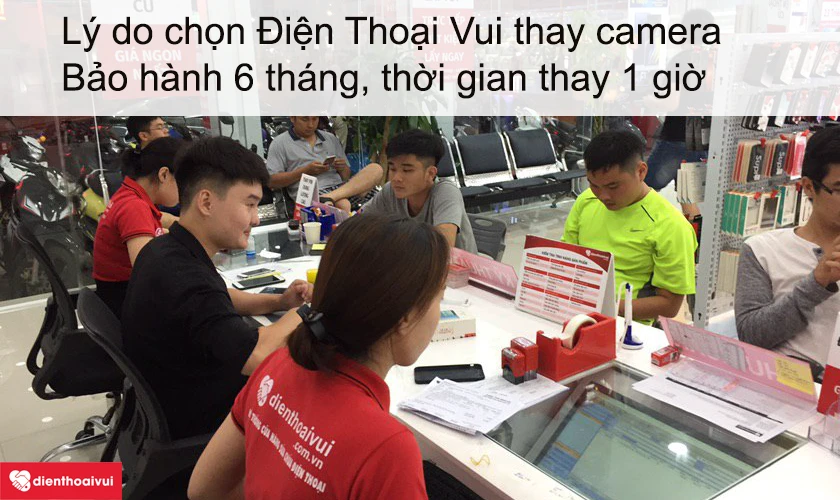 Dịch vụ thay camera sau Xiaomi Mi 6A giá rẻ lấy ngay tại Điện Thoại Vui
