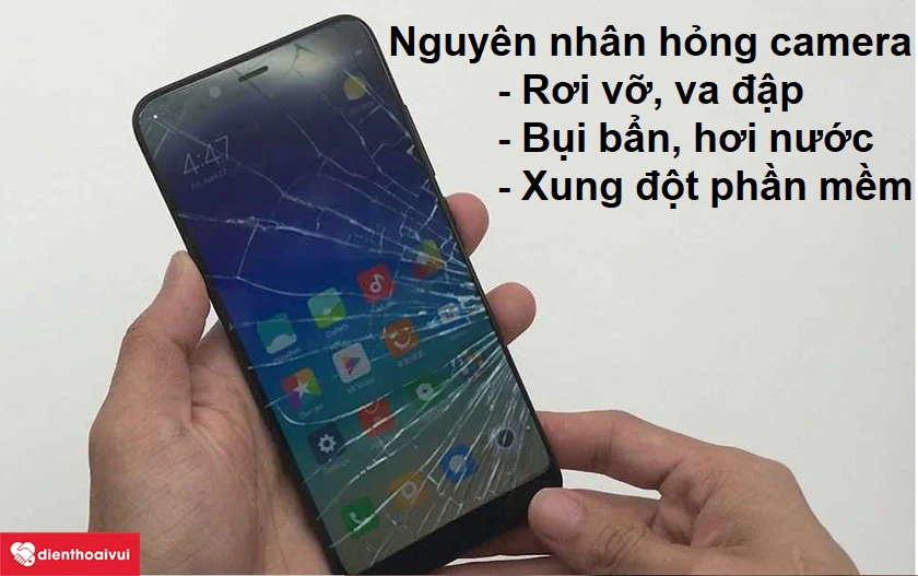 Nguyên nhân khiến camera hỏng