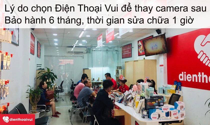 Dịch vụ thay camera trước Redmi Note 5A