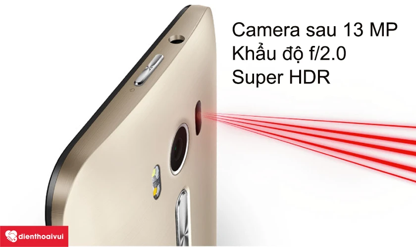 Thay camera sau Asus Zenfone 2 Laser 5.5