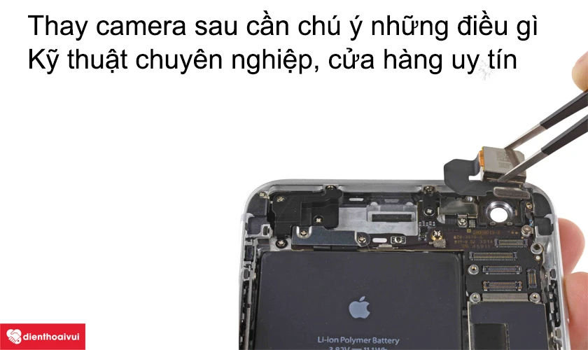 Thay camera sau cần ch&uacute; &yacute; những điều g&igrave;