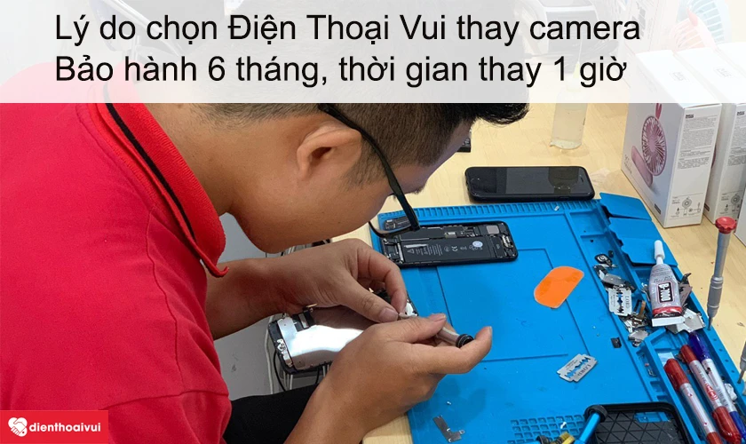 L&yacute; do n&ecirc;n chọn dịch vụ thay camera sau&nbsp;iPhone 6 Plus gi&aacute; rẻ, lấy ngay tại Điện Thoại Vui