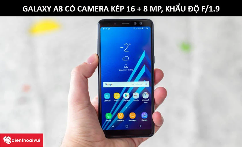 Thay camera trước Samsung Galaxy A8 tại HCM v&agrave; H&agrave; Nội gi&aacute; rẻ