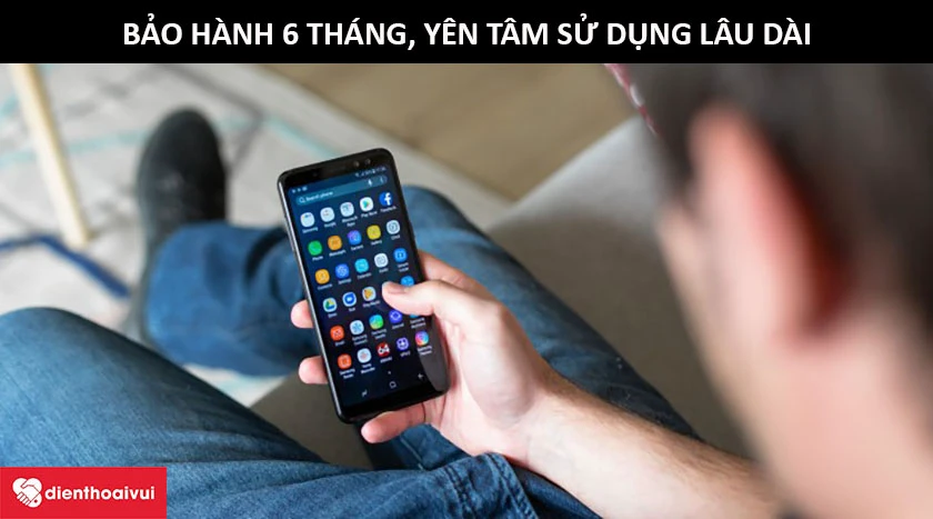 Điện Thoại Vui nhận camera trước Samsung Galaxy A8