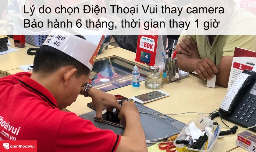 Dịch vụ thay camera trước Galaxy J7 Pro gi&aacute; rẻ lấy ngay tại Điện Thoại Vui
